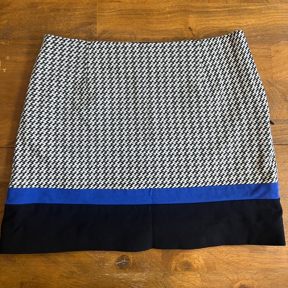 Tibi Jazz Stripe Mini Skirt